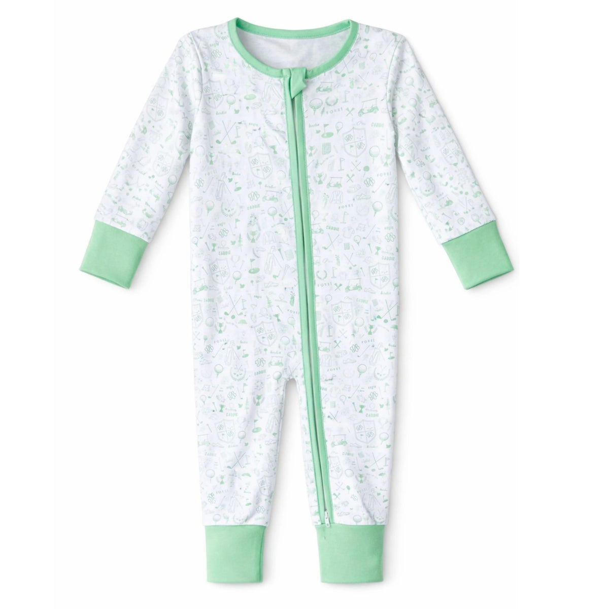 Golf Print Onesie