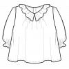 Girls Amara Top - White