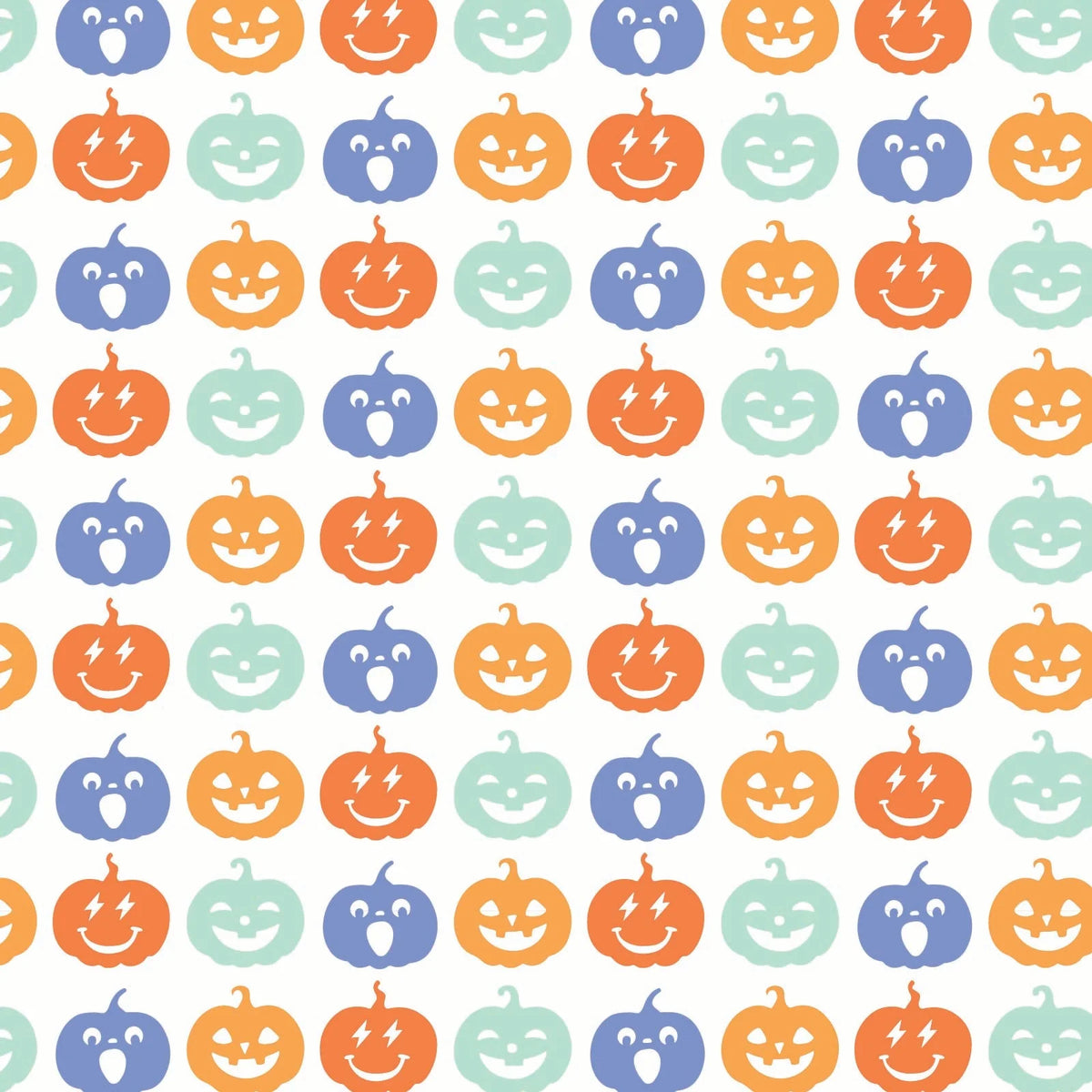Charles Boys' Short Set - Preppy Pumpkins Cool