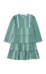 Tiered Porto Dress - Fairfield Forest Stripe