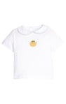 Crochet Peter Pan Shirt - Pumpkin