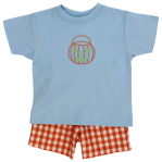 JACK-O-LANTERN-BOYS SHORT SET