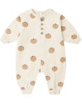 RELAXED FLEECE JUMPSUIT PUMPKINS