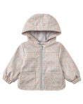 Rain Coat Blue Plaid