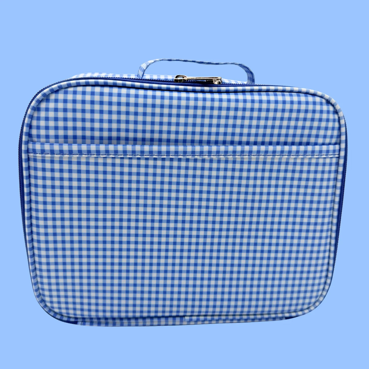 Blue Gingham Lunchbox