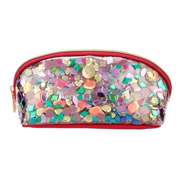 "Audrey" Jewel Confetti Pencil Pouch