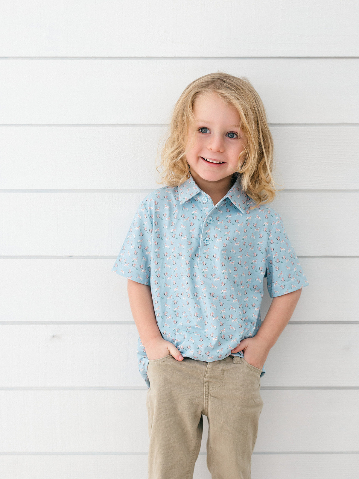 Bird Dog Boy's Polo