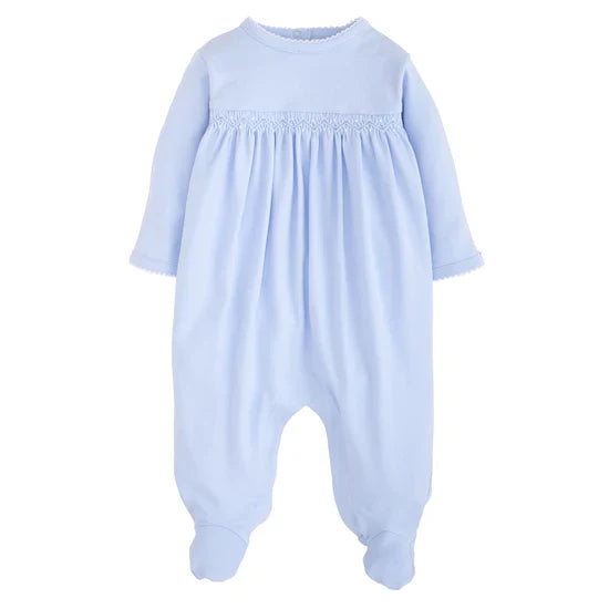 Welcome Home Smocked Footie