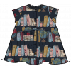Girls Fatima Dress - Bookshelf