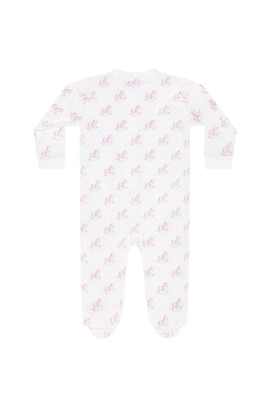ROCKING HORSE ZIPPER FOOTIE