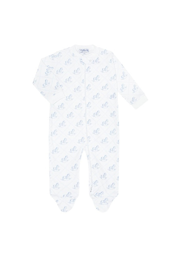 ROCKING HORSE ZIPPER FOOTIE