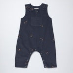 BABY BOYS NOAH JUMPER - NAVY HORSE EMBROIDERY
