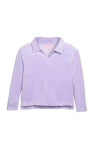Polo Pullover - Lavender Velour