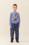 BOYS OLIVER SWEATER - BRONCO