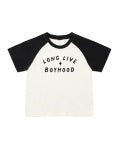 RAGLAN SHORT SLEEVE TEE LONG LIVE BOYHOOD